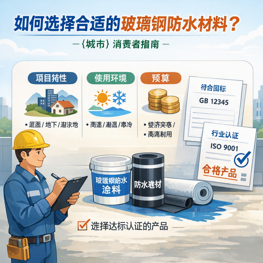 如何判定玻璃钢防水材料的合格标准？ 上海 消费者指南