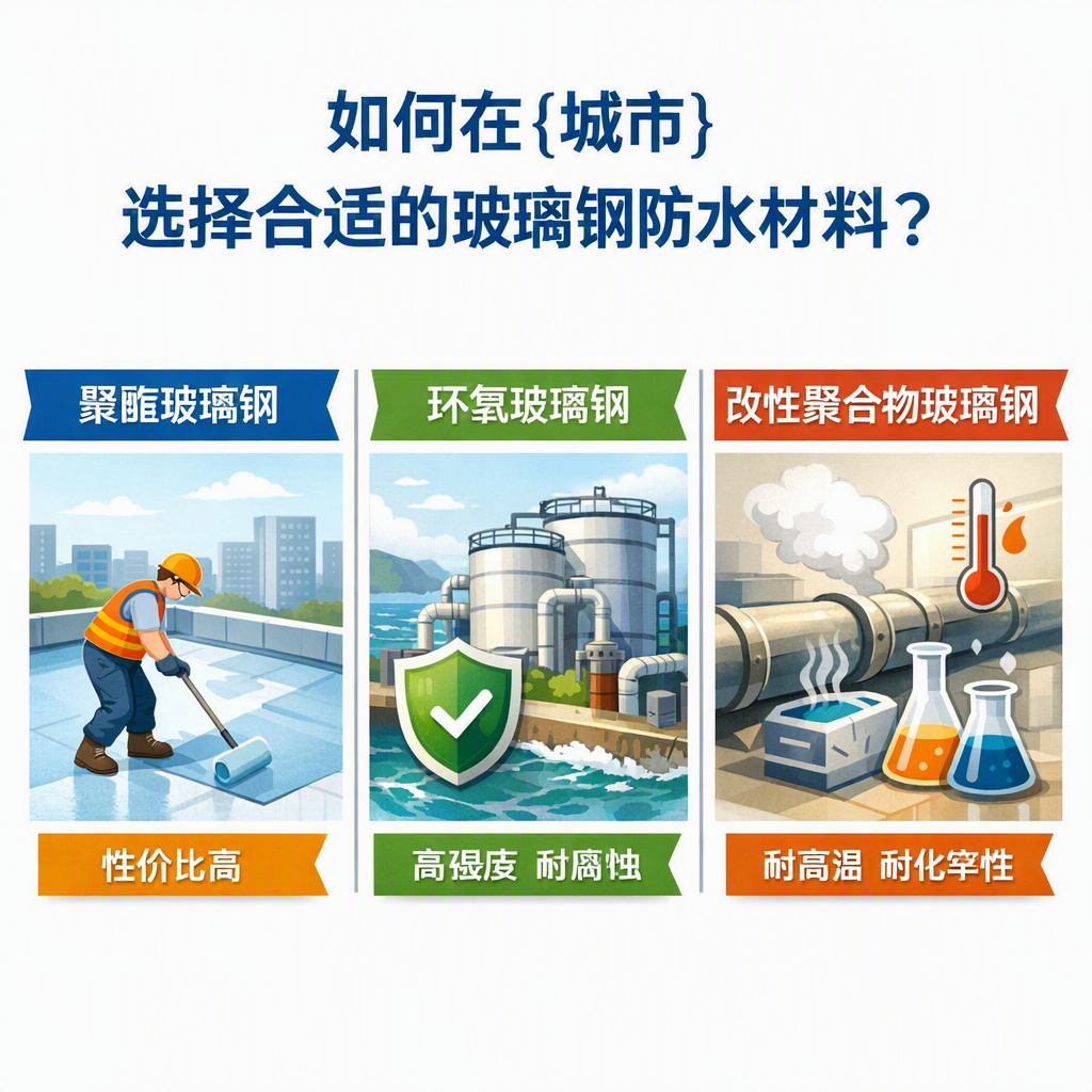 如何在上海选择合适的玻璃钢防水材料?