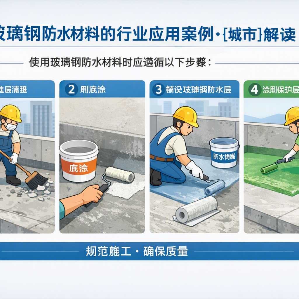 玻璃钢防水材料的行业应用案例，上海解读