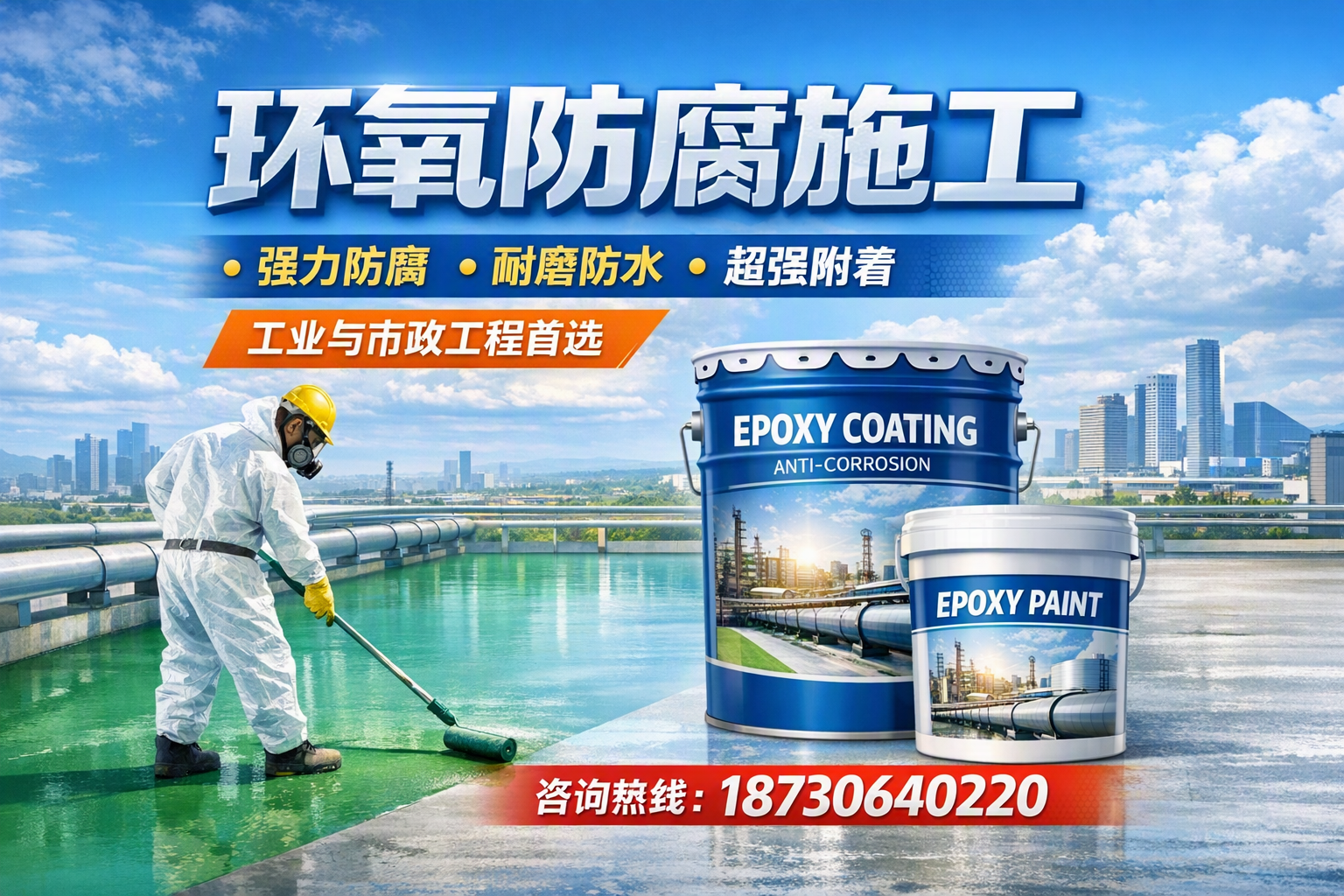 在 上海 进行环氧防腐施工的注意事项