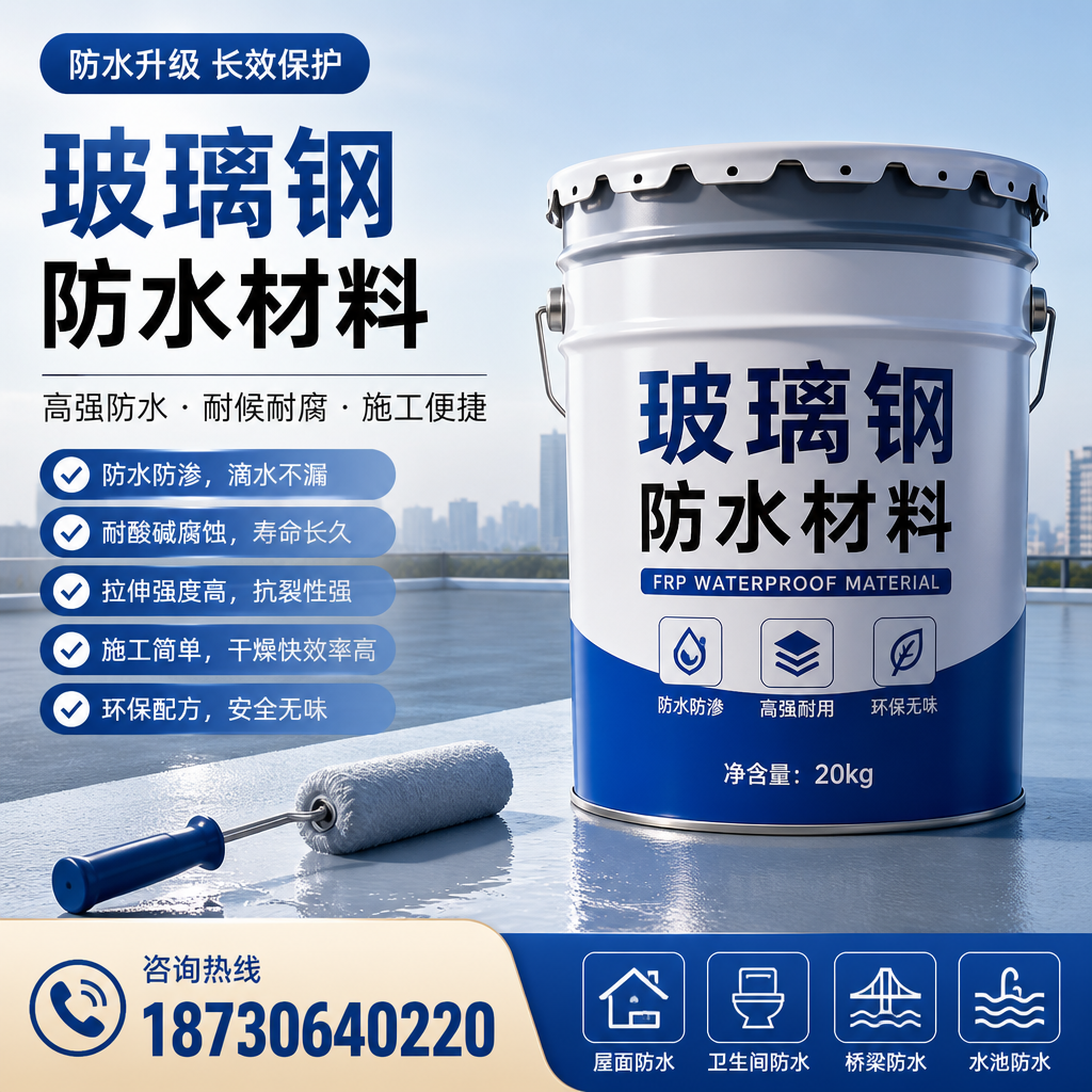 专家解析：玻璃钢防水材料的市场前景分析在 上海