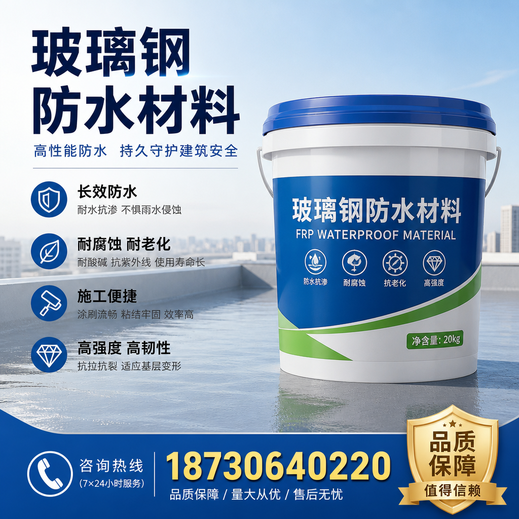 专家解析：玻璃钢防水材料的市场前景分析在 上海